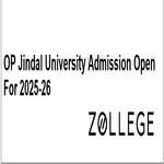 OP Jindal University Admission Open For 2025 26